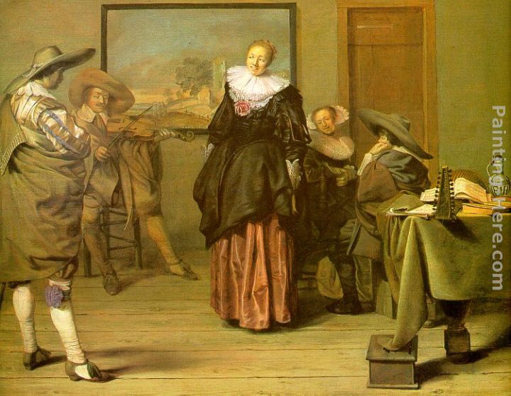 The Meagre Company painting - Pieter Codde The Meagre Company art painting
